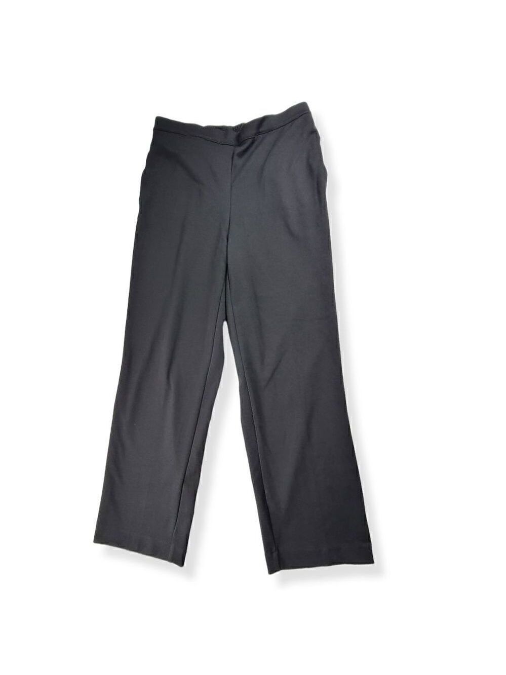 Alfred Dunner Black Pull on Dress Pants Size Small